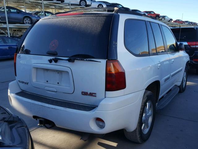 1GKDT13S352320182 - 2005 GMC ENVOY WHITE photo 4