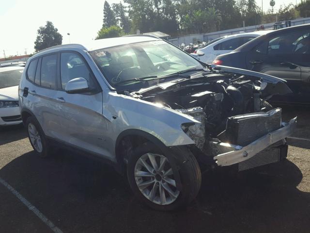 5UXWZ7C53H0T43590 - 2017 BMW X3 SDRIVE2 SILVER photo 1