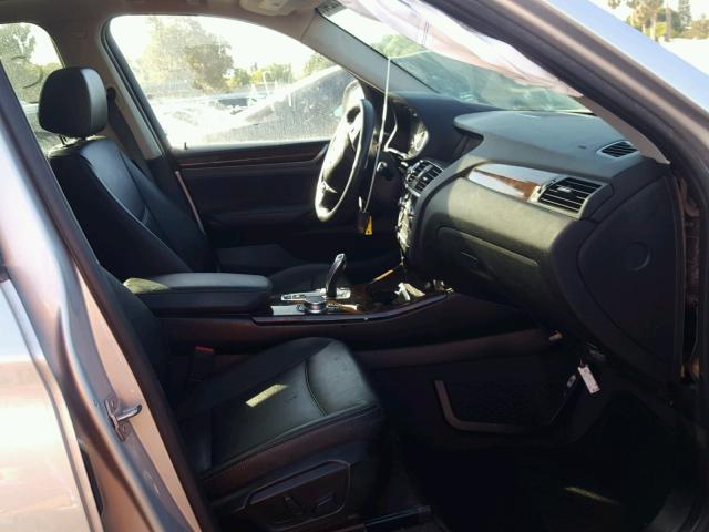 5UXWZ7C53H0T43590 - 2017 BMW X3 SDRIVE2 SILVER photo 5