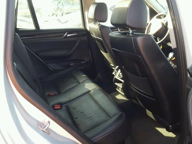 5UXWZ7C53H0T43590 - 2017 BMW X3 SDRIVE2 SILVER photo 6