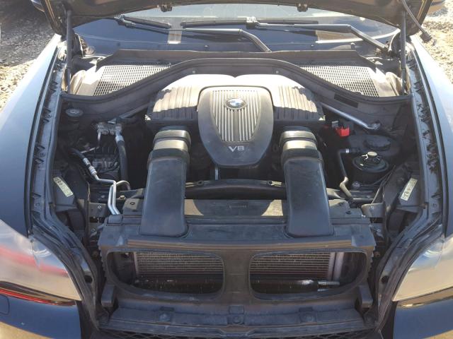 5UXFE83539L169134 - 2009 BMW X5 XDRIVE4 BLACK photo 7