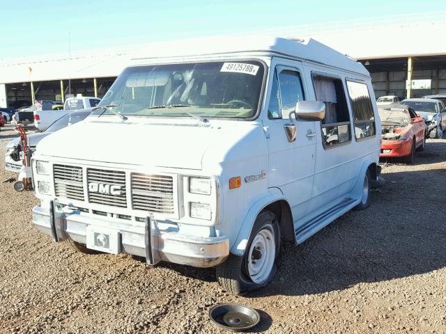 1GDEG25KXL7508698 - 1990 GMC RALLY WAGO BLUE photo 2