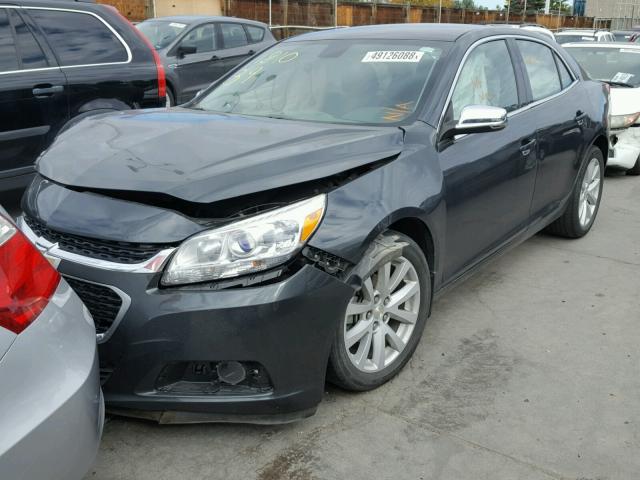 1G11E5SL9EF157338 - 2014 CHEVROLET MALIBU 2LT CHARCOAL photo 2