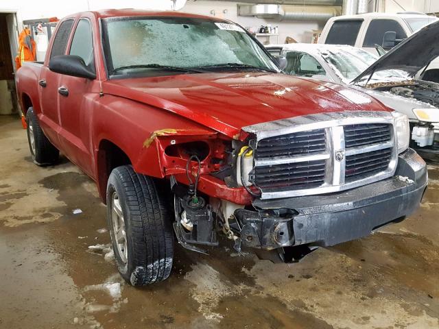 1D7HW28K36S580902 - 2006 DODGE DAKOTA QUA RED photo 1