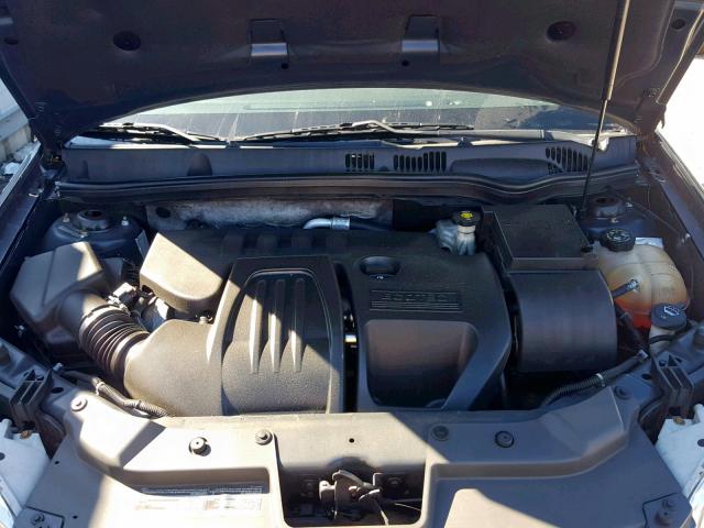 1G1AT58H997220074 - 2009 CHEVROLET COBALT LT GRAY photo 7