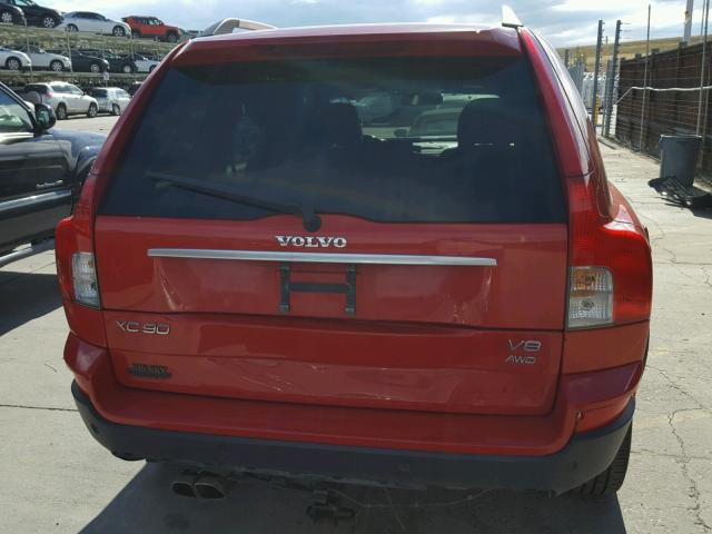 YV4CT852571403258 - 2007 VOLVO XC90 SPORT RED photo 9