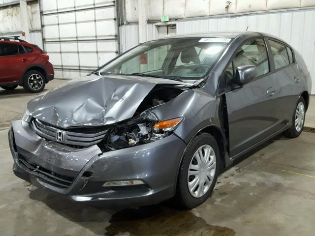 JHMZE2H39BS000779 - 2011 HONDA INSIGHT GRAY photo 2