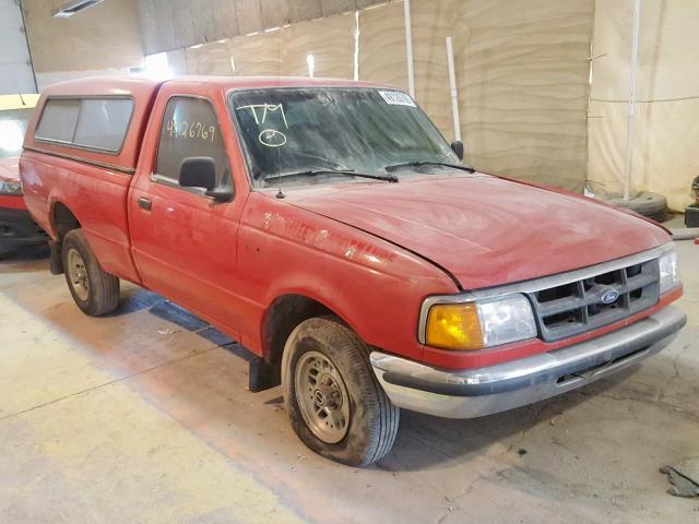 1FTCR10A6RPB00268 - 1994 FORD RANGER RED photo 1