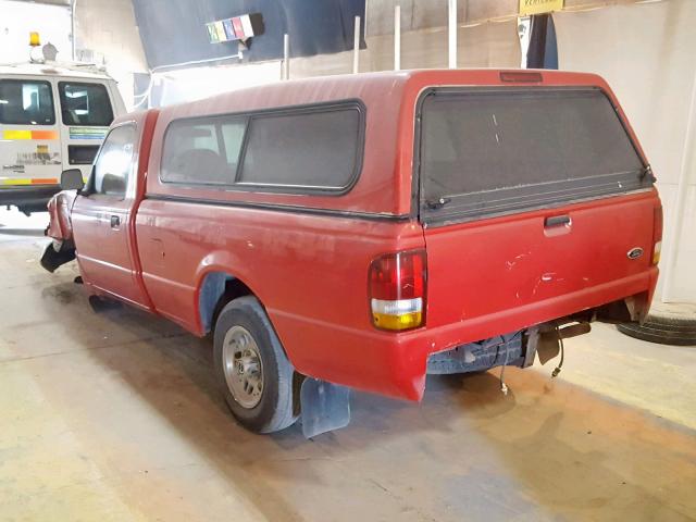 1FTCR10A6RPB00268 - 1994 FORD RANGER RED photo 3