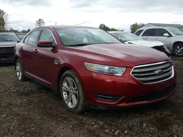 1FAHP2E81DG159265 - 2013 FORD TAURUS SEL RED photo 1