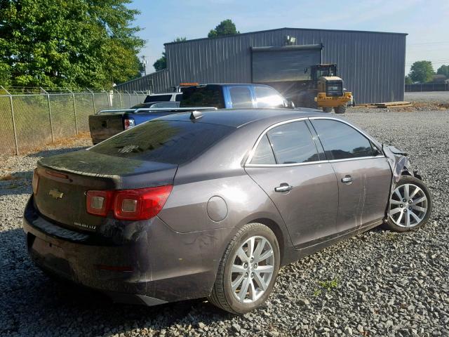 1G11H5SA6DF330446 - 2013 CHEVROLET MALIBU LTZ შავი ფოტო 4