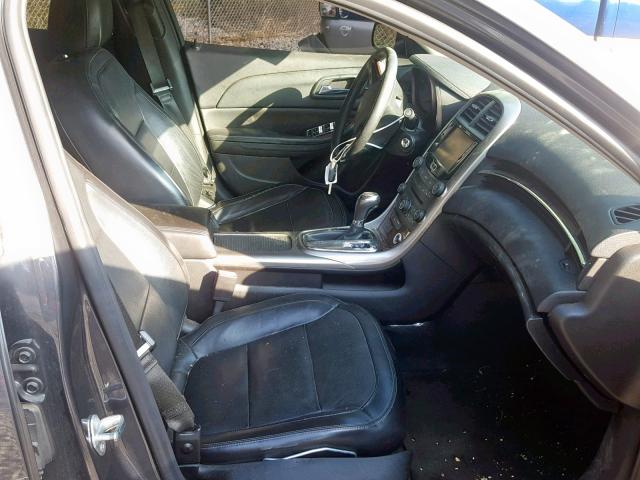 1G11H5SA6DF330446 - 2013 CHEVROLET MALIBU LTZ შავი ფოტო 5