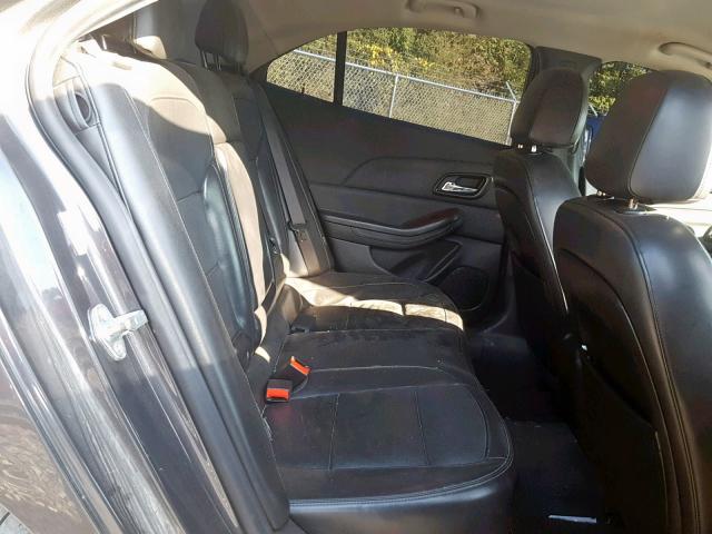 1G11H5SA6DF330446 - 2013 CHEVROLET MALIBU LTZ შავი ფოტო 6