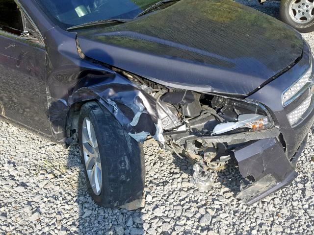1G11H5SA6DF330446 - 2013 CHEVROLET MALIBU LTZ შავი ფოტო 9