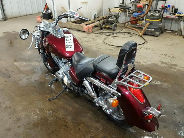 JH2RC50066K210876 - 2006 HONDA VT750 C RED photo 3