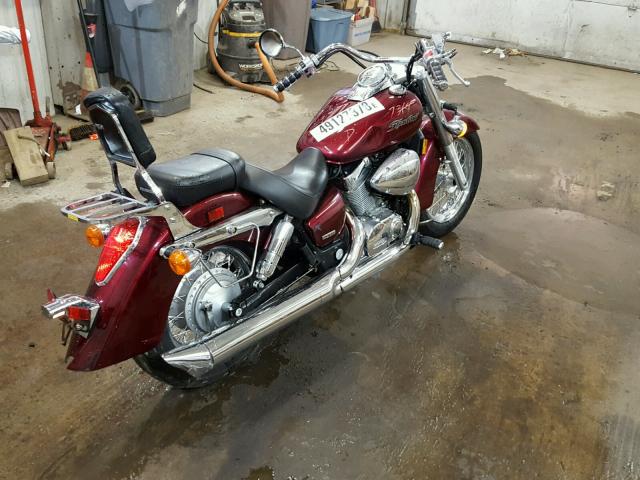 JH2RC50066K210876 - 2006 HONDA VT750 C RED photo 4