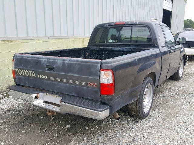 JT4VD12E0S0013133 - 1995 TOYOTA T100 XTRAC BLACK photo 4