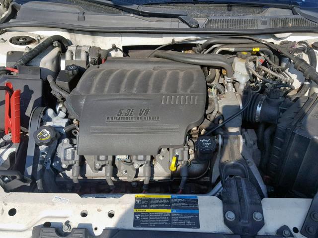 2G1WD58C869122039 - 2006 CHEVROLET IMPALA SUP Ақ фото 7