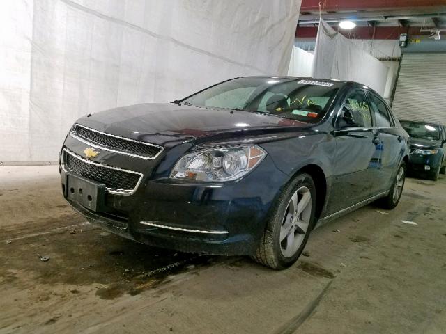 1G1ZC5EU0BF398908 - 2011 CHEVROLET MALIBU 1LT BLACK photo 2