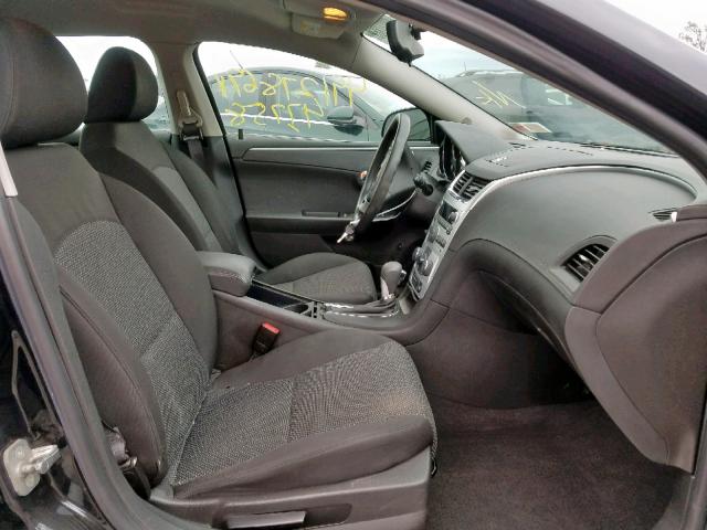 1G1ZC5EU0BF398908 - 2011 CHEVROLET MALIBU 1LT BLACK photo 5