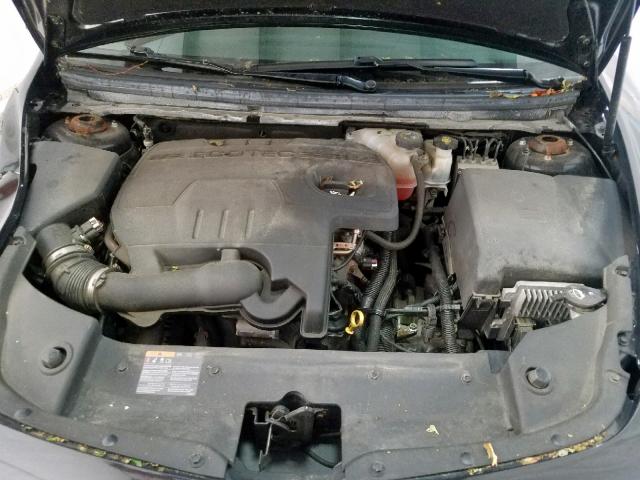 1G1ZC5EU0BF398908 - 2011 CHEVROLET MALIBU 1LT BLACK photo 7