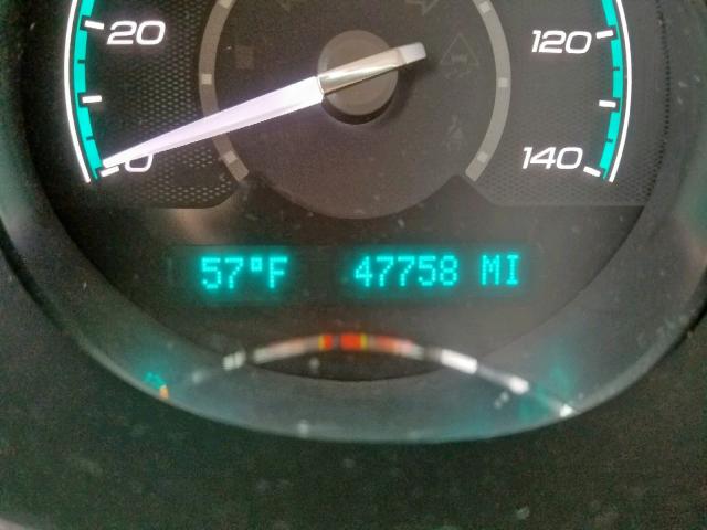 1G1ZC5EU0BF398908 - 2011 CHEVROLET MALIBU 1LT BLACK photo 8