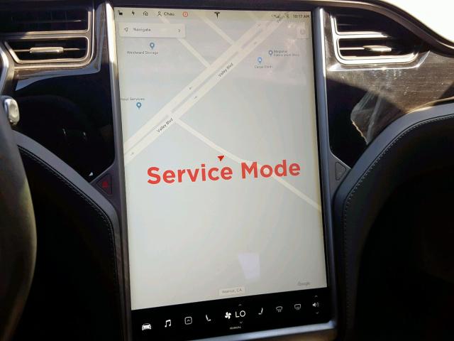 5YJSA1E25JF282600 - 2018 TESLA MODEL S GRAY photo 9