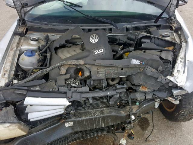 3VWSK69M44M129791 - 2004 VOLKSWAGEN JETTA GLS SILVER photo 7