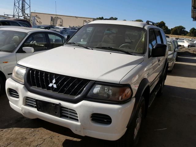 JA4LS21H53J026545 - 2003 MITSUBISHI MONTERO SP WHITE photo 2