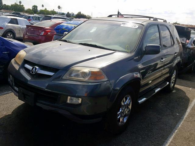 2HNYD18966H509931 - 2006 ACURA MDX TOURIN GRAY photo 2