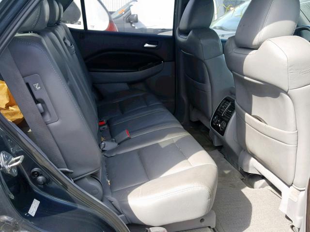 2HNYD18966H509931 - 2006 ACURA MDX TOURIN GRAY photo 6