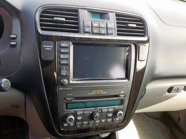 2HNYD18966H509931 - 2006 ACURA MDX TOURIN GRAY photo 9