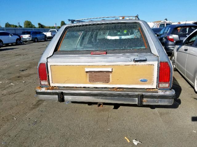 2FABP44F7GX116162 - 1986 FORD LTD CROWN TWO TONE photo 9