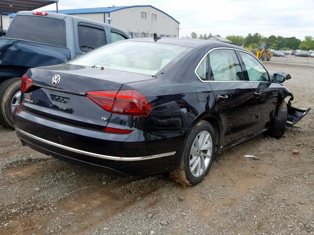 1VWBA7A37JC035770 - 2018 VOLKSWAGEN PASSAT SE BLACK photo 4