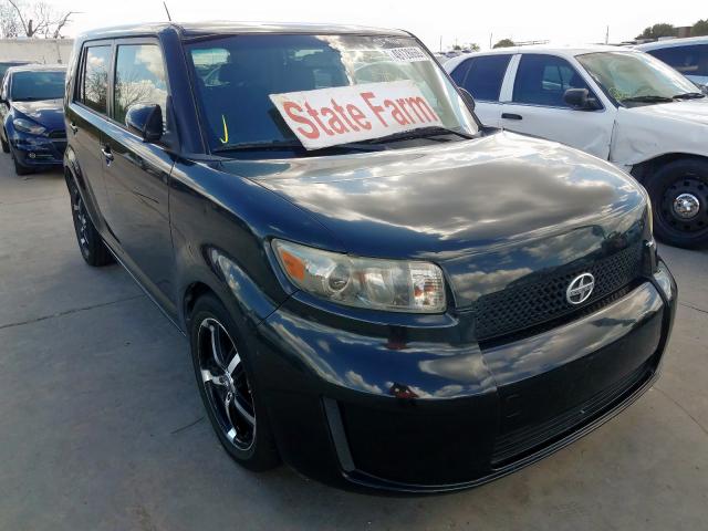 JTLKE50E181030265 - 2008 TOYOTA SCION XB შავი ფოტო 1