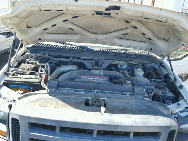 1FDAF56P56EA20904 - 2006 FORD F550 SUPER WHITE photo 7