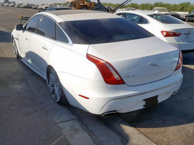 SAJWA2GE8CMV30901 - 2012 JAGUAR XJL SUPERC WHITE photo 3