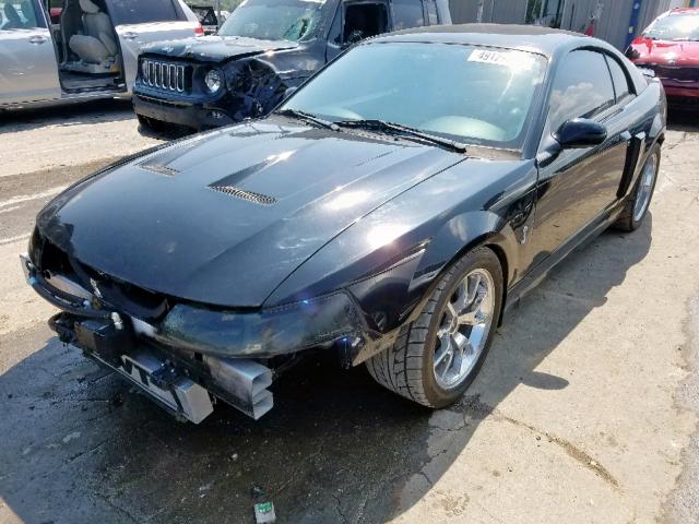 1FAFP48YX4F183679 - 2004 FORD MUSTANG CO BLACK photo 2