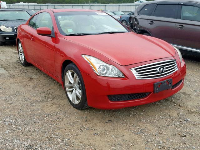 JN1CV6EK5AM101933 - 2010 INFINITI G37 BASE RED photo 1