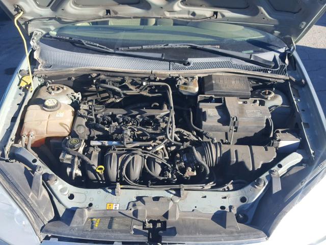 1FAHP34N96W232453 - 2006 FORD FOCUS ZX4 GREEN photo 7