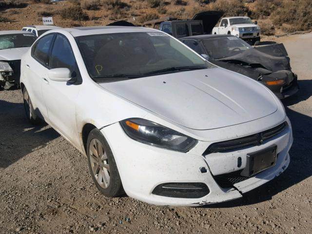 1C3CDFBB7ED746789 - 2014 DODGE DART SXT WHITE photo 1