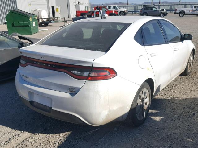 1C3CDFBB7ED746789 - 2014 DODGE DART SXT WHITE photo 4