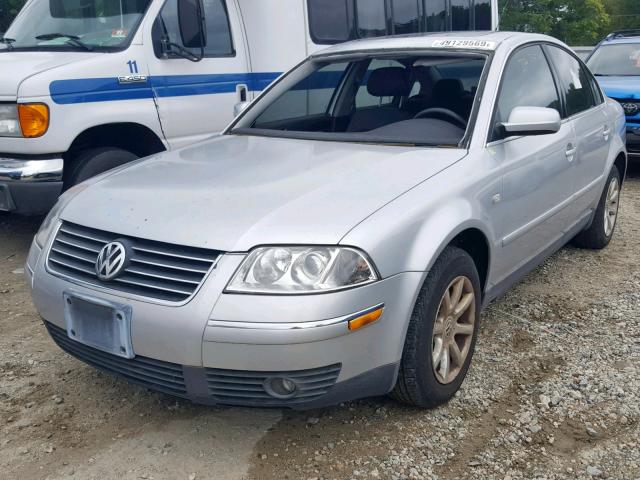 WVWPD63B44P056801 - 2004 VOLKSWAGEN PASSAT GLS SILVER photo 2