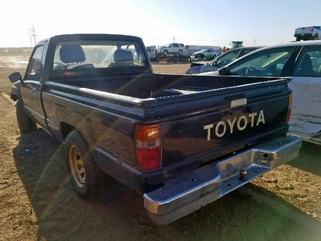 JT4RN50R4F0048663 - 1985 TOYOTA PICKUP 1/2 BLACK photo 3