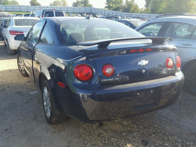 1G1AD1F58A7170674 - 2010 CHEVROLET COBALT 1LT BLUE photo 3