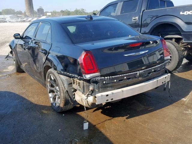 2C3CCABGXFH763141 - 2015 CHRYSLER 300 S BLACK photo 3