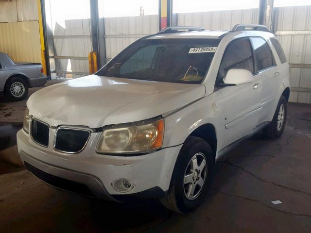 2CKDL33F086285322 - 2008 PONTIAC TORRENT WHITE photo 2