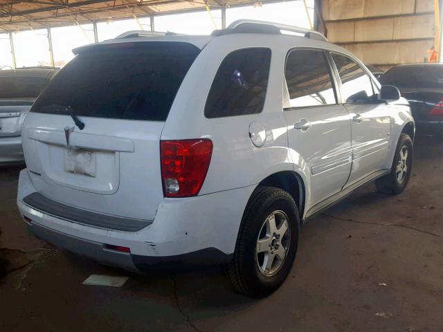 2CKDL33F086285322 - 2008 PONTIAC TORRENT WHITE photo 4