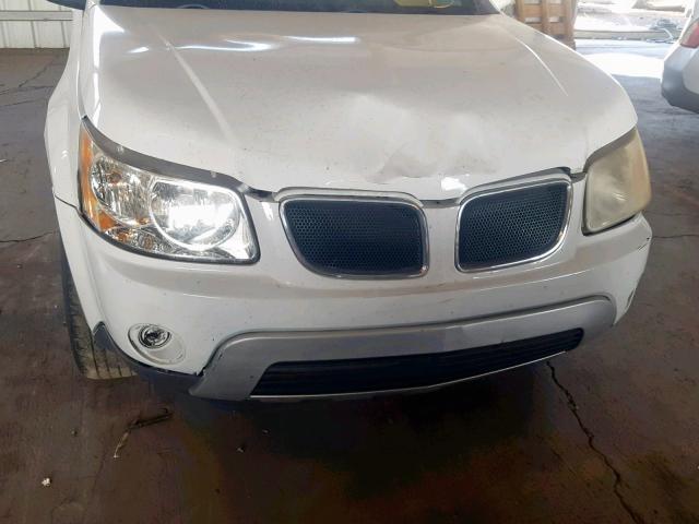 2CKDL33F086285322 - 2008 PONTIAC TORRENT WHITE photo 9