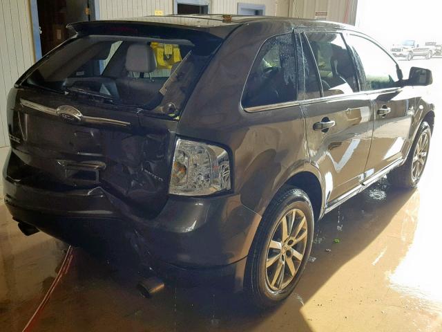 2FMDK3KC7BBA78308 - 2011 FORD EDGE LIMIT BROWN photo 4